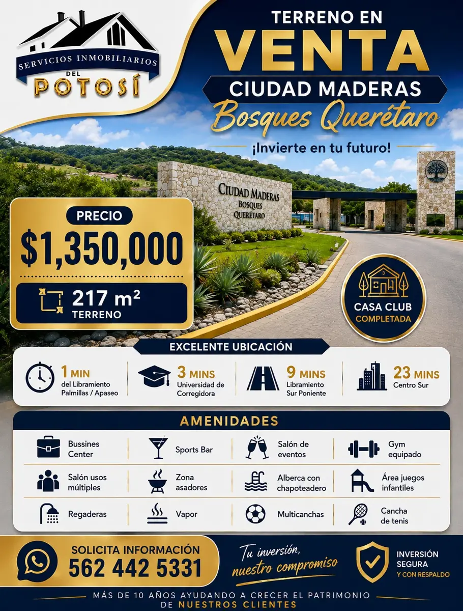 Terreno en venta en Bravo, Corregidora — foto 1 de 6