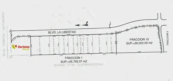 Terreno en venta en Zaragoza, Torreón — foto 3 de 3