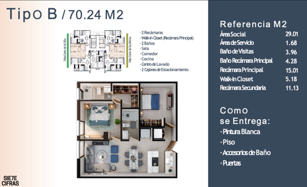 Departamento en venta en Residencial Dinastía, Monterrey — foto 3 de 4