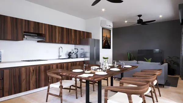 Departamento en venta en Aldea Zama, Tulum — foto 3 de 8
