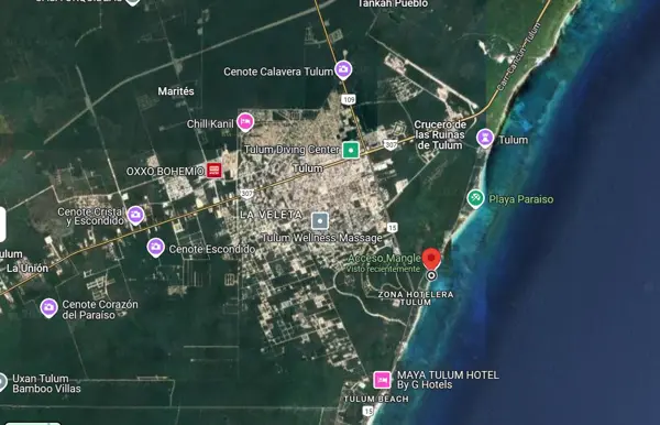 Terreno en venta en Sin colonia, Tulum — foto 2 de 2