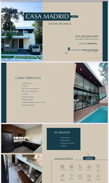 Casa en venta en Playa del Carmen, Playa del Carmen — foto 2 de 25