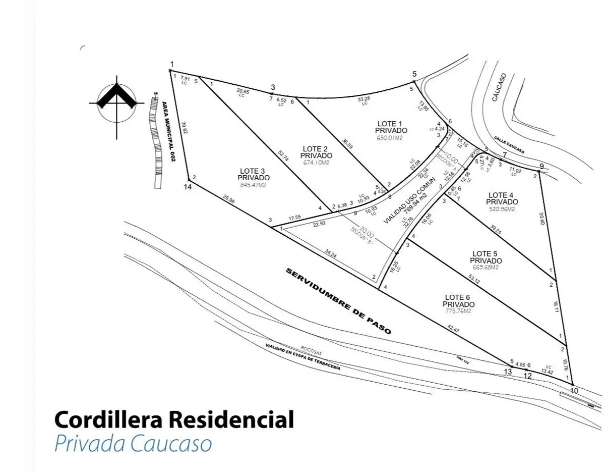 Terreno en venta en Residencial Cordillera, Santa Catarina — foto 1 de 5