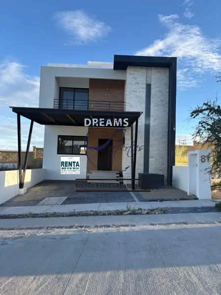 CASA EN VENTA/RENTA COMPLETAMENTE NUEVA CON ROOF GARDEN EN EL MAYORAZGO RESIDENCIAL