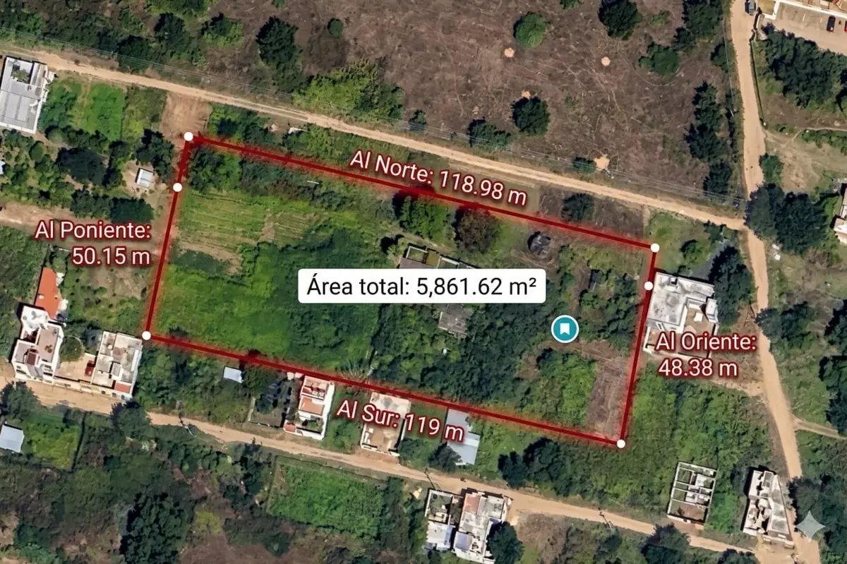 Terreno en venta en Jardines del Sur, Santa Cruz Xoxocotlán