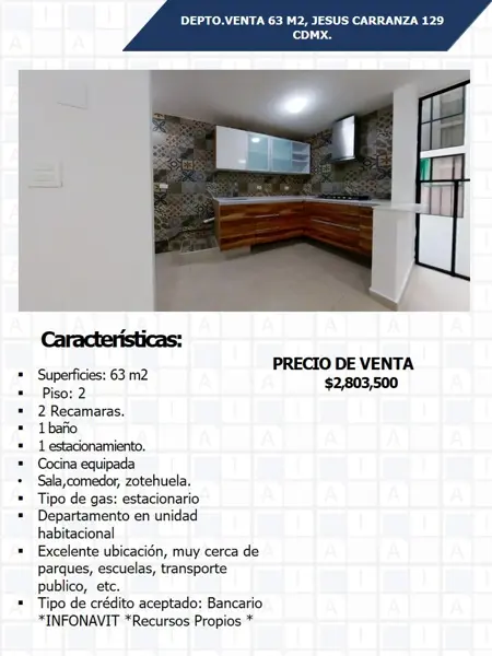 Departamento en venta en Morelos, Cuauhtémoc — foto 2 de 4