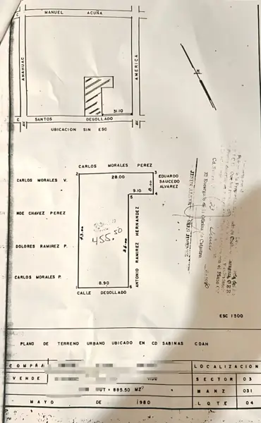 Terreno en venta en Francisco Sarabia, Sabinas — foto 2 de 4