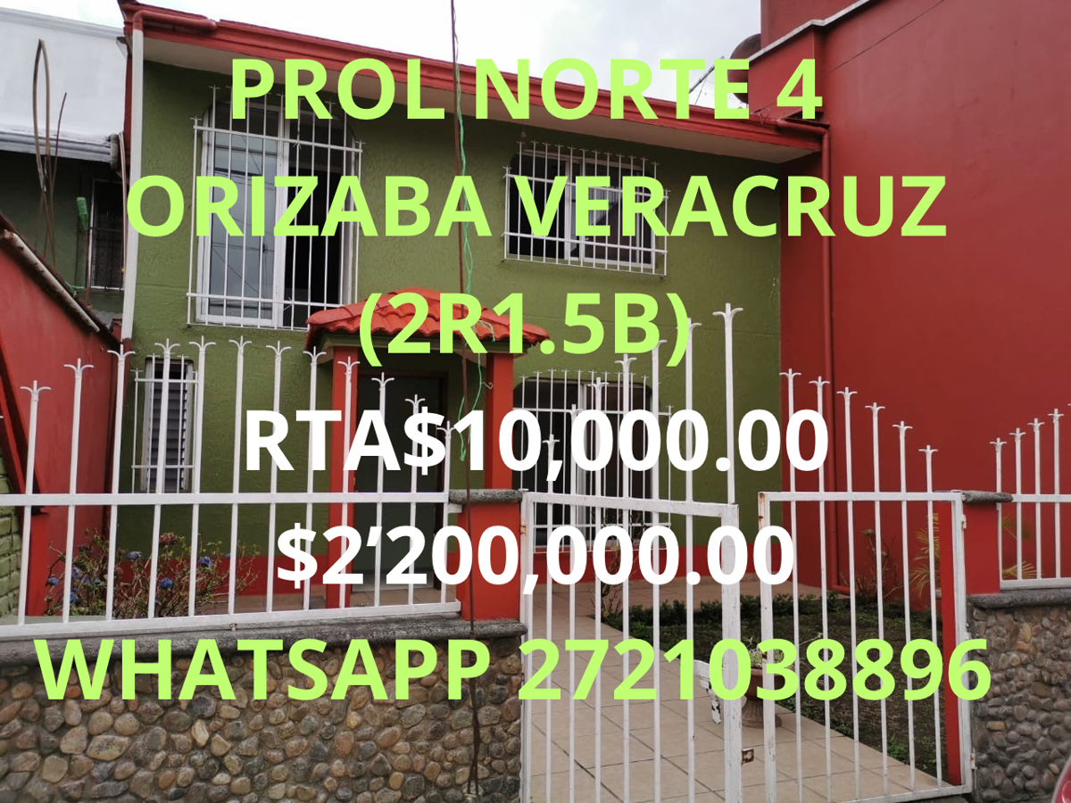 Casa en renta en El Espinal, Orizaba — foto 1 de 15