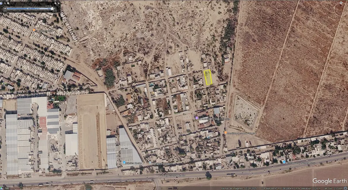 Vista 2 de Terreno en Venta en Ejido Ana, Torreón, Coahuila de Zaragoza