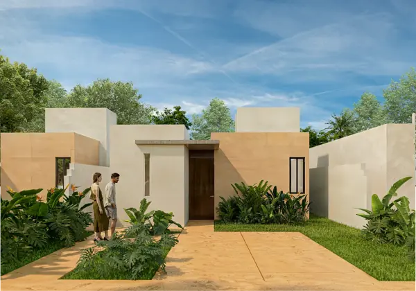 Casa(Mod.1) en Venta en Zamia Privada Residencial, Chicxulub Pueblo