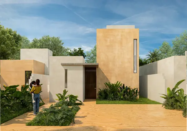 Casa(Mod.2) en Venta en Zamia Privada Residencial, Chicxulub Pueblo