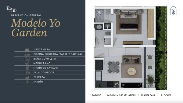 Departamento en venta en Temozon Norte, Mérida — foto 2 de 20
