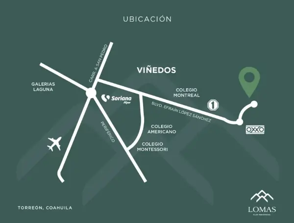 Terreno en venta en Los Viñedos, Torreón — foto 3 de 7