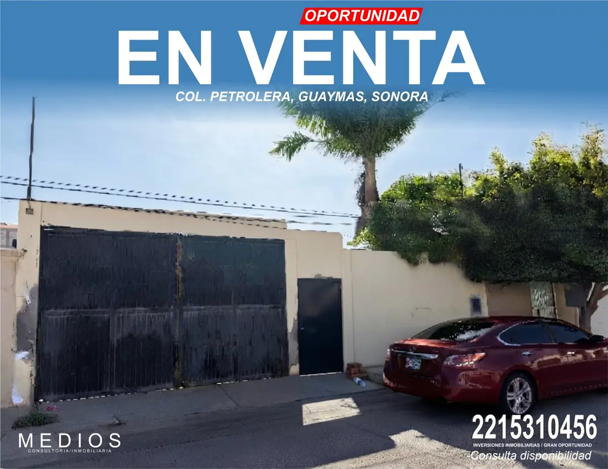 Casa en venta en Petrolera, Guaymas — foto 1 de 9