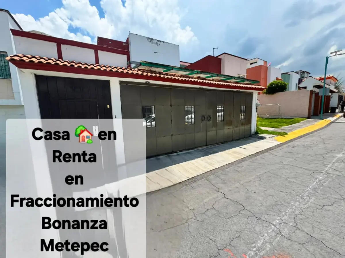 Casa en renta en Urbano Bonanza, Metepec — foto 1 de 11