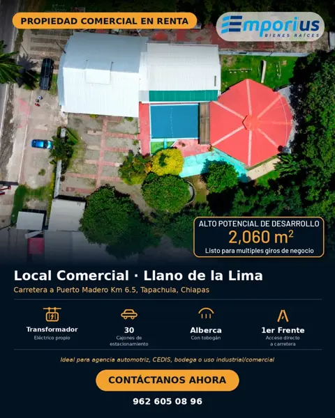 LOCAL COMERCIAL EN TAPACHULA.