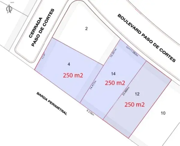 VENTA DE 3 LOTES EN TERRENO DENTRO DE FRACCIONAMIENTO POR LOMAS DE ANGELOPOLIS