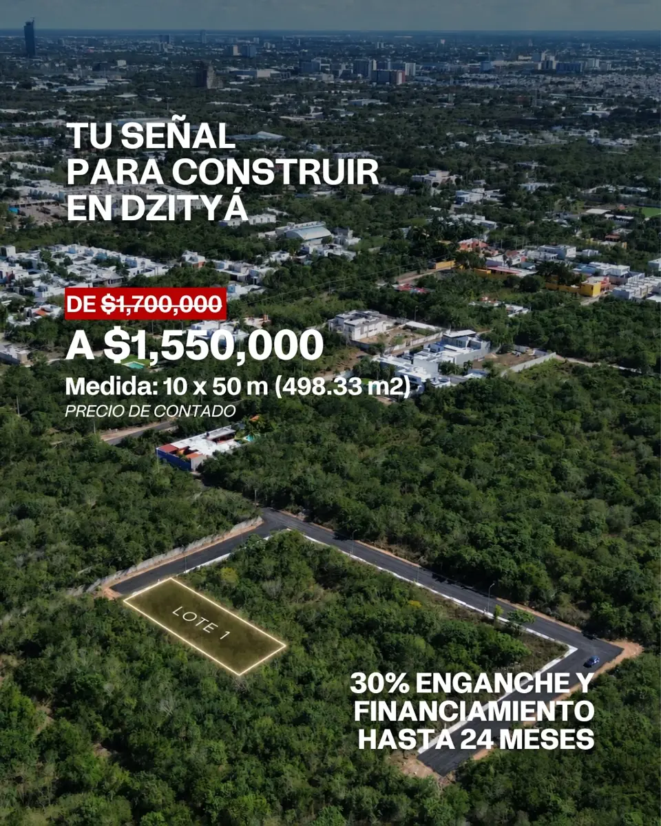 Terreno en venta en Dzitya, Mérida — foto 1 de 25