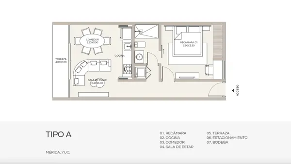 Departamento en venta en Temozon Norte, Mérida — foto 2 de 20