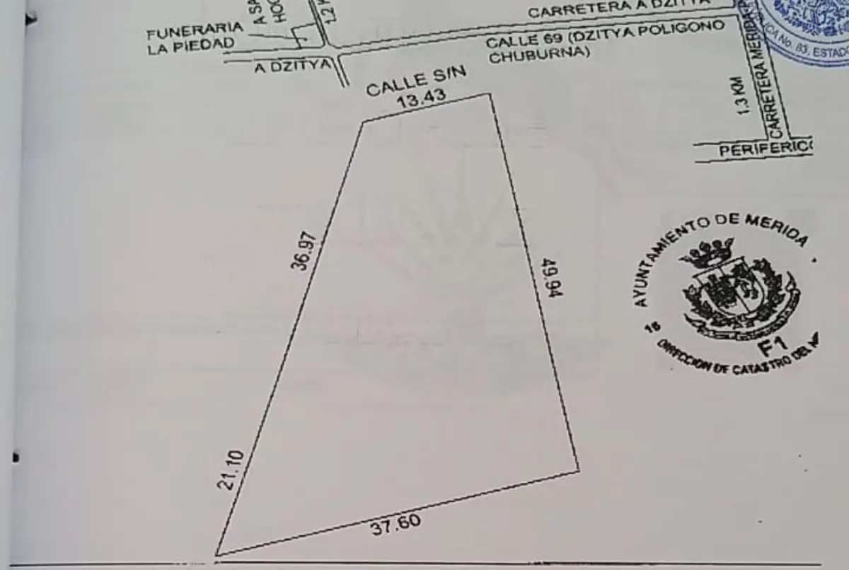 Terreno en venta en Dzitya, Mérida — foto 1 de 5