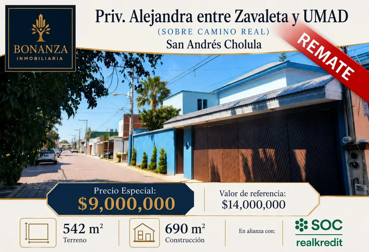 Casa en venta en Camino Real a Cholula, San Andrés Cholula — foto 1 de 48