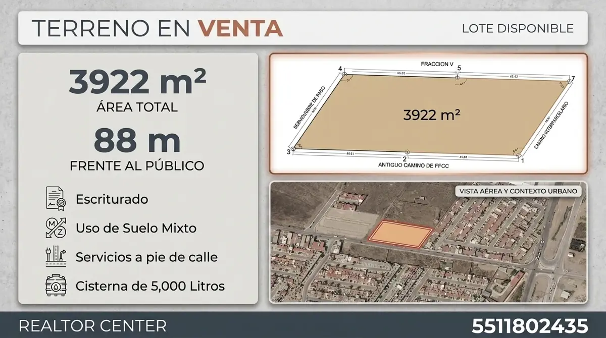 Terreno en venta en Real Toledo, Pachuca de Soto — foto 1 de 6