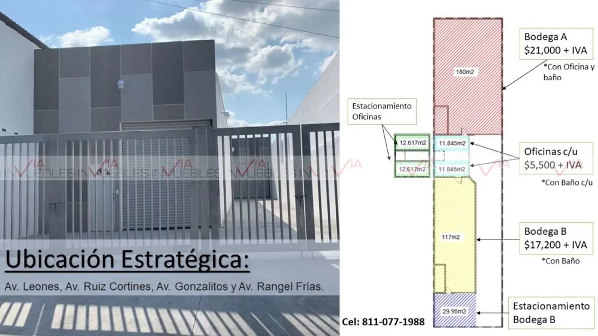 Bodega en venta en Emiliano Zapata, Monterrey — foto 1 de 14