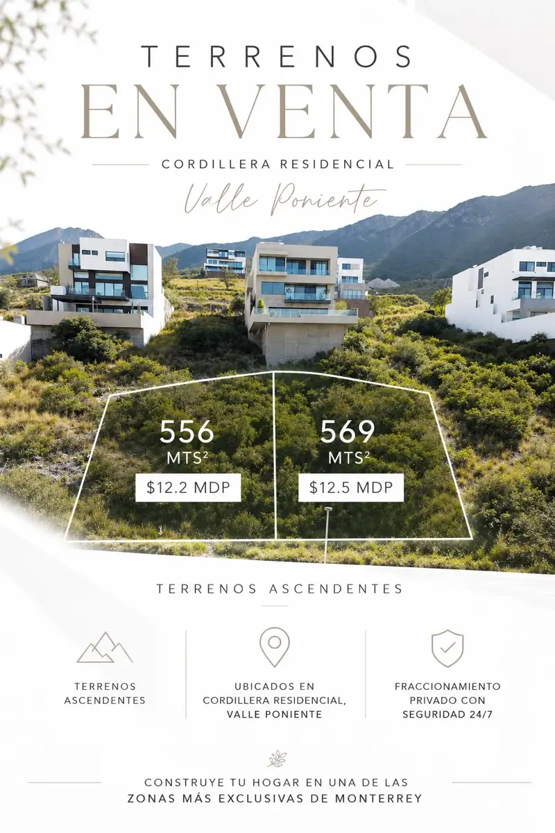 Terreno en venta en Vía Cordillera, Santa Catarina — foto 1 de 7