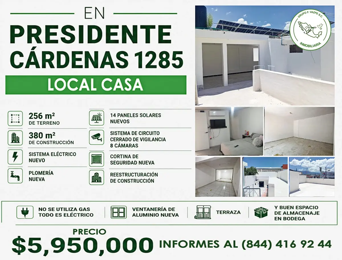 Casa en venta en Saltillo Centro, Saltillo — foto 1 de 21