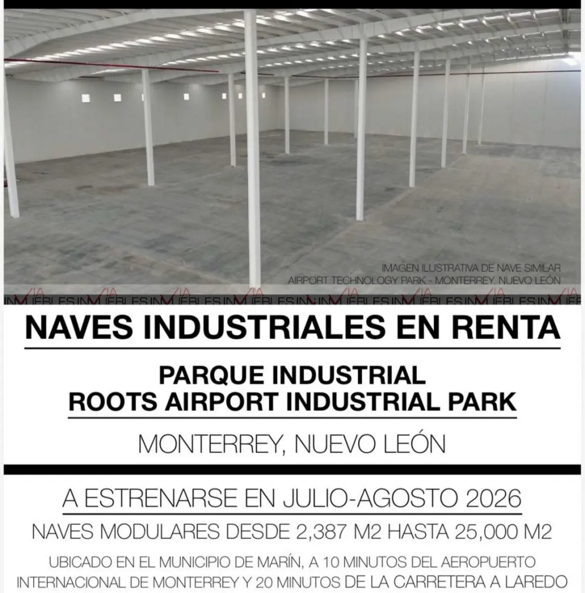 Bodega en renta en Marín, Marín — foto 1 de 12