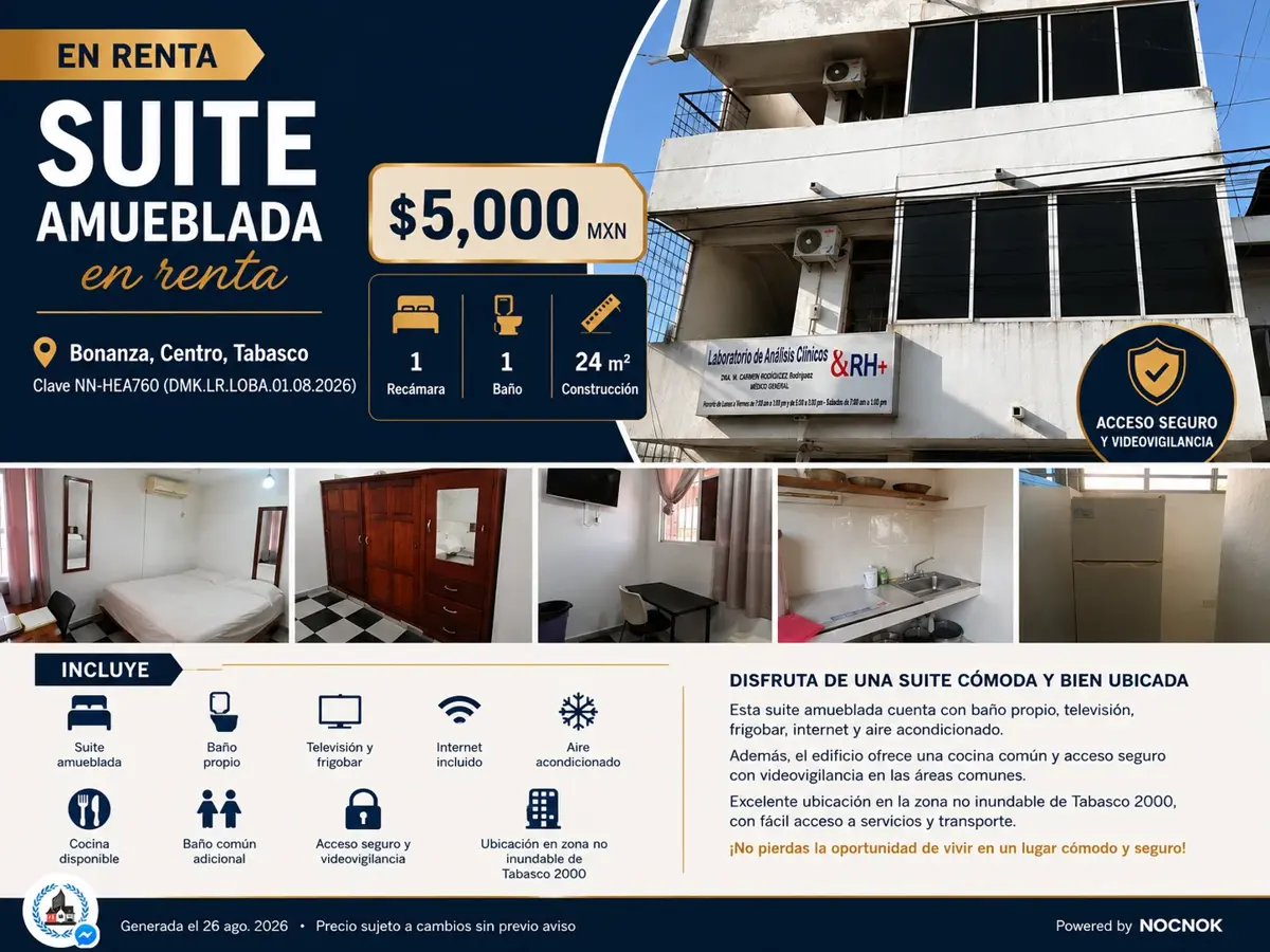 Departamento en renta en Bonanza, Centro — foto 1 de 12