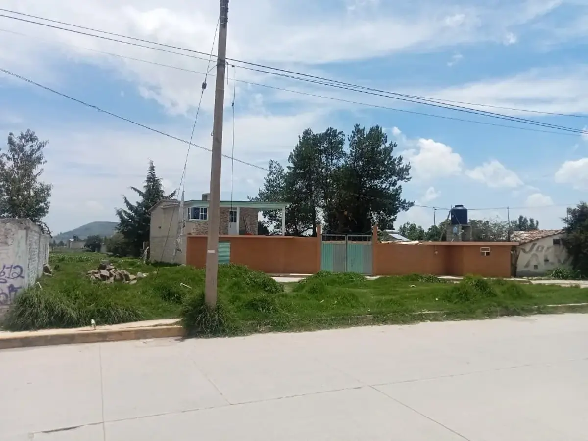Terreno en venta en Ejidal San Francisco Tlalcilalcalpan, Zinacantepec — foto 1 de 3