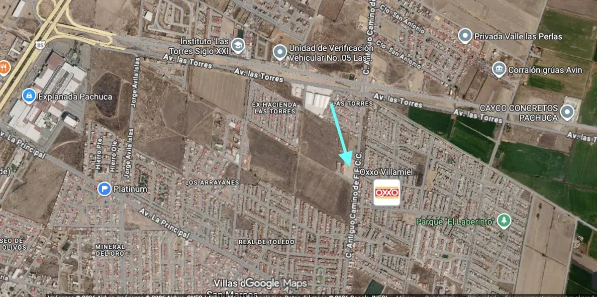 Terreno en venta en Real Toledo, Pachuca de Soto — foto 1 de 5