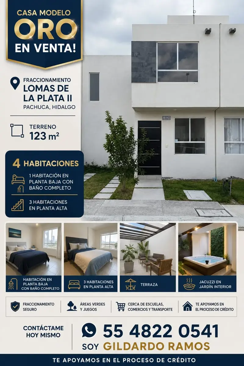 Casa en venta en Rincón de las Lomas II, Pachuca de Soto