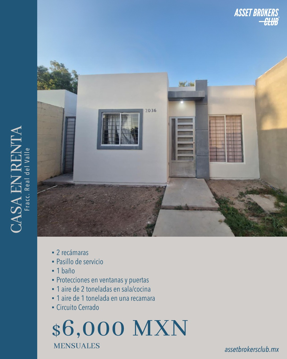 Casa en renta en Real del Valle, Ahome — foto 1 de 4