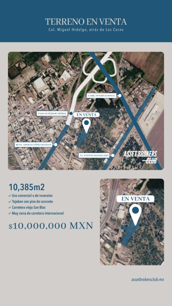 Terreno en venta en Miguel Hidalgo, Ahome — foto 2 de 2
