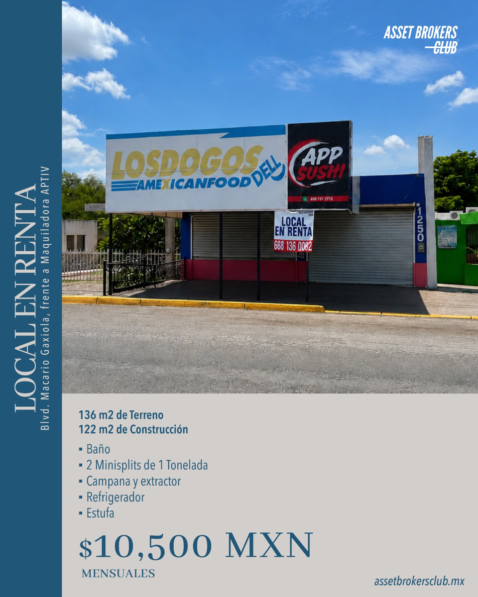 Local en renta en Anahuac, Ahome — foto 1 de 10