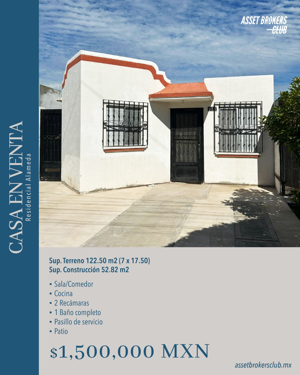 Casa en venta en Residencial Paseo Alameda, Ahome — foto 1 de 7