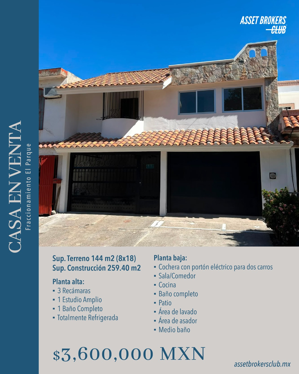 Casa en venta en Del Parque, Ahome — foto 1 de 15