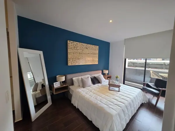 Departamento en renta en Nuevo Sur, Monterrey, con balcón y equipado Departamento en renta en Nuevo Sur, Monterrey, con balcón y equipado