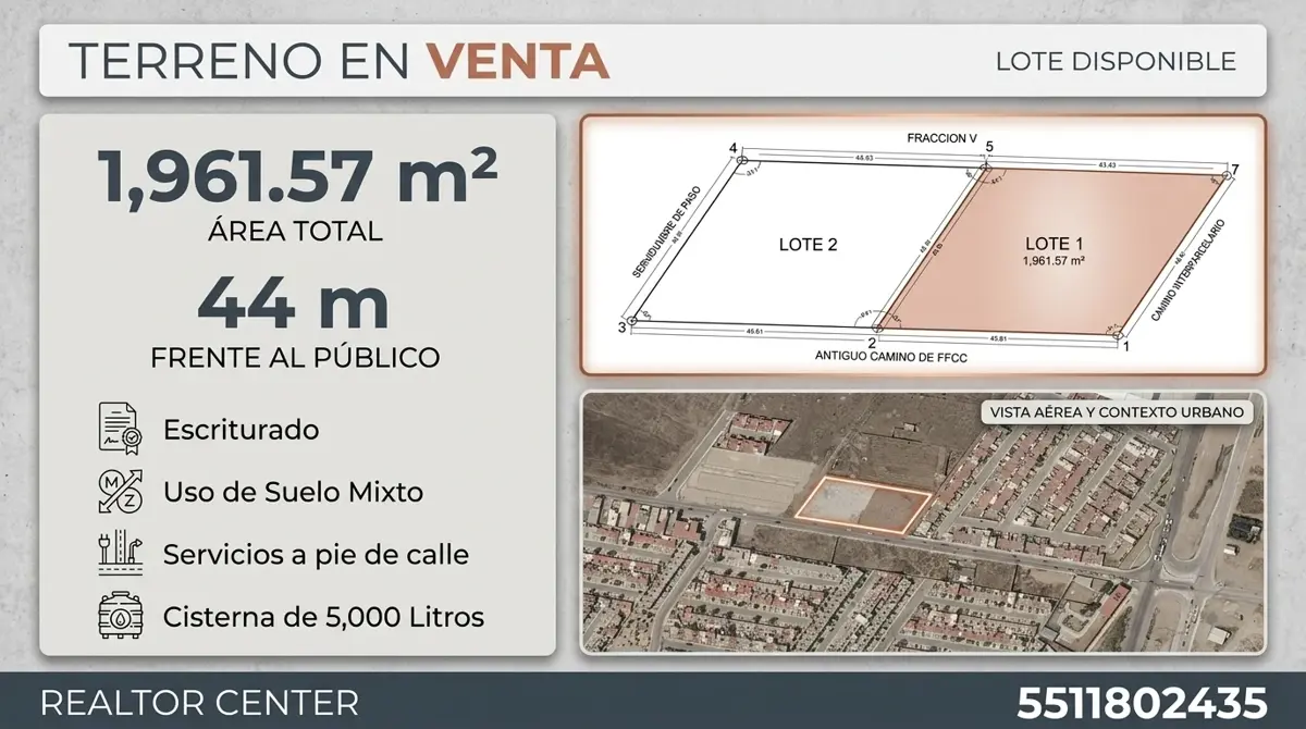 Terreno en venta en Real Toledo, Pachuca de Soto — foto 1 de 6
