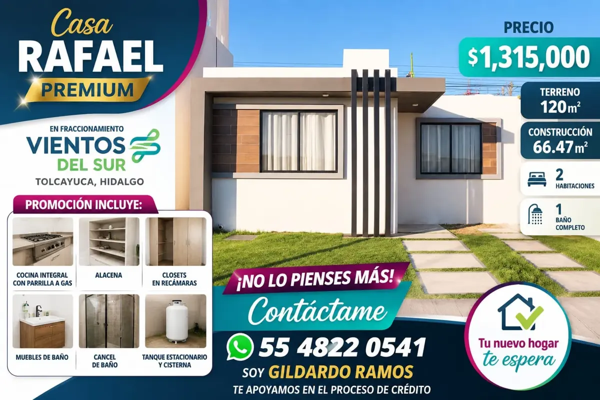 Casa en venta en Vientos del Sur, Tolcayuca