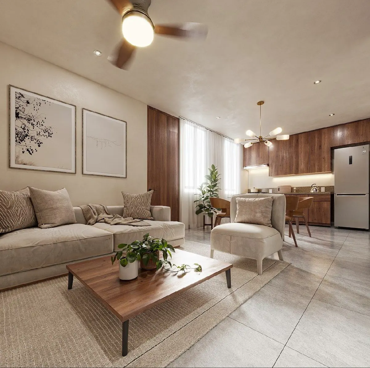 Departamento en venta en Temozon Norte, Mérida — foto 1 de 9