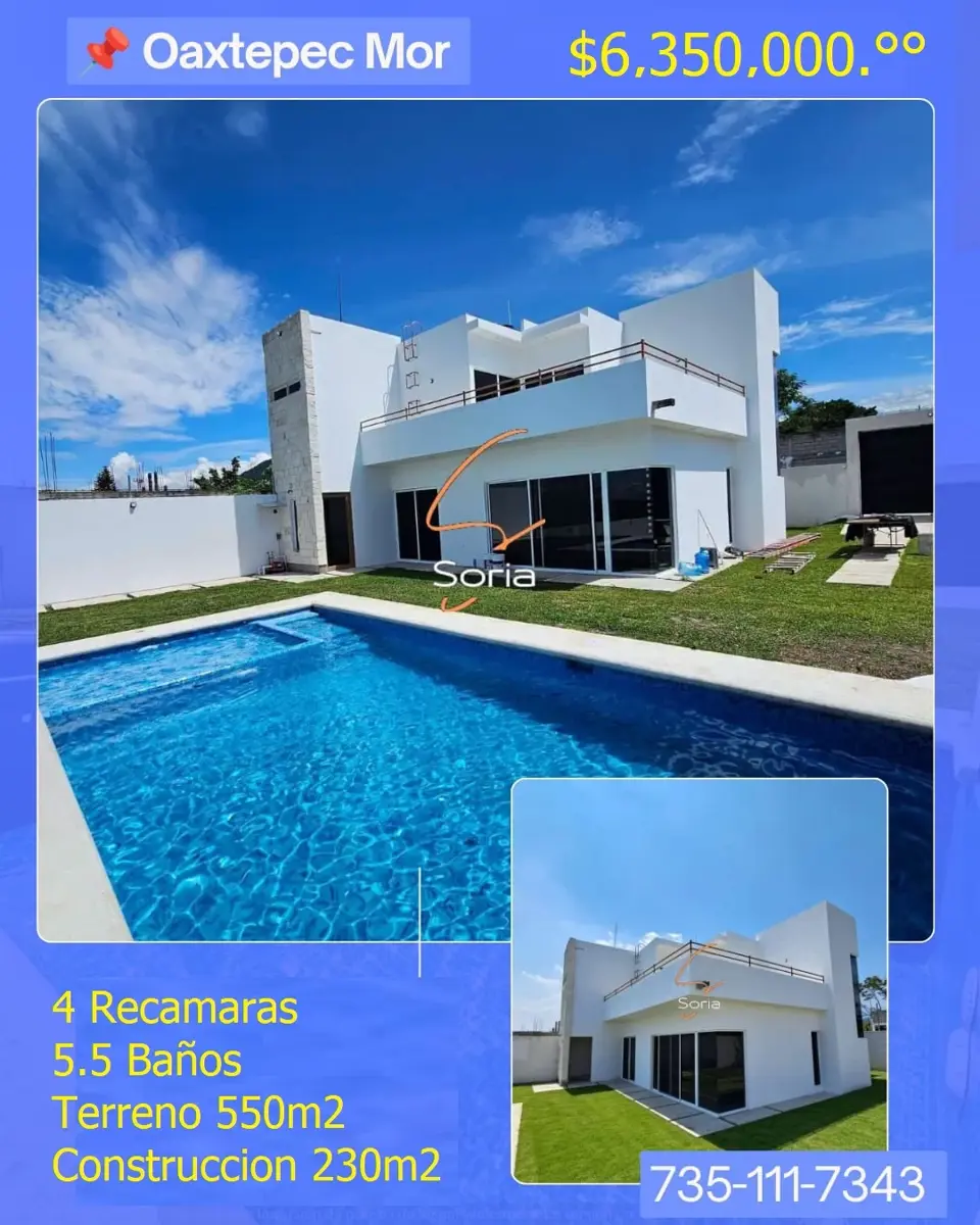 Casa en venta en Oaxtepec Centro, Yautepec — foto 1 de 13