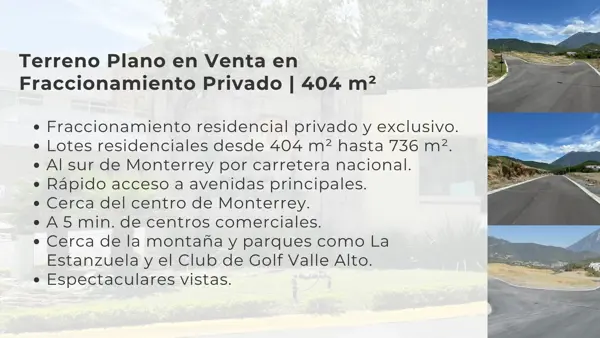 Terreno en venta en Valle Alto, Monterrey — foto 2 de 8