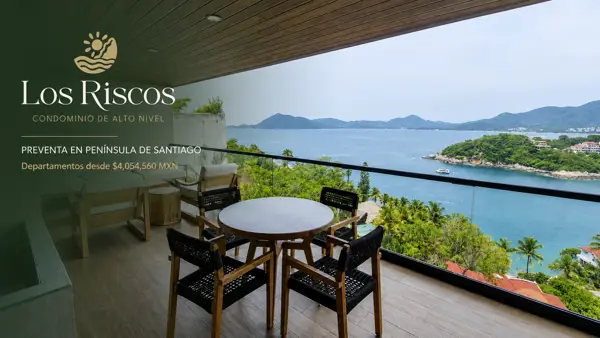 Departamentos de Lujo en Preventa con Vista al Mar en Península de Santiago, Manzanillo