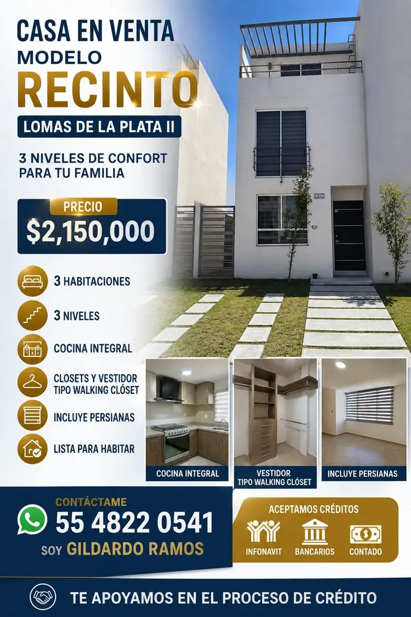 Casa en venta en Lomas de la Plata, Pachuca de Soto