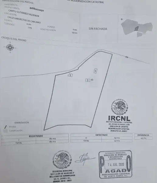 Terreno en venta en Las Margaritas, Juárez — foto 3 de 8