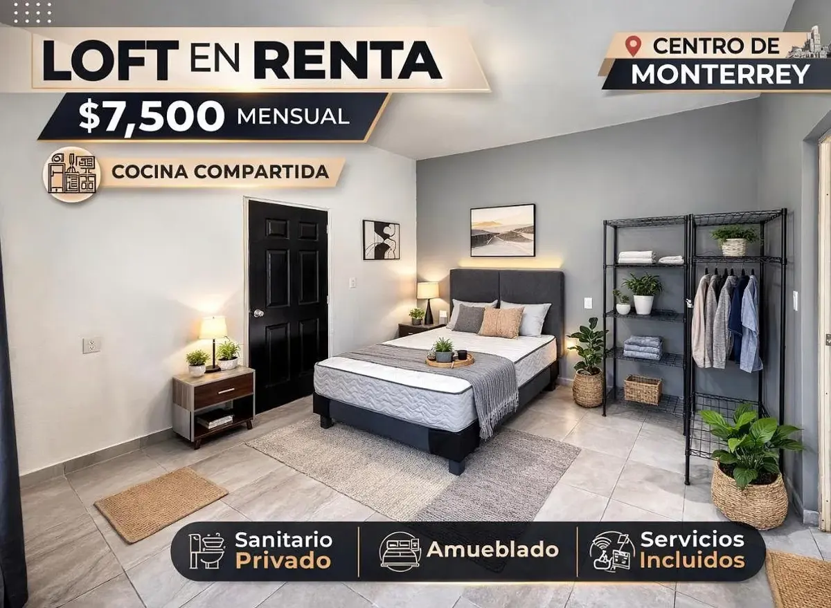 Departamento en renta en Treviño, Monterrey — foto 1 de 11