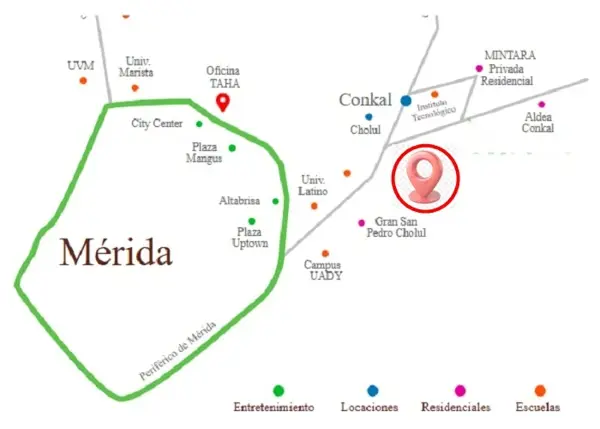 Terreno en venta en Conkal, Conkal — foto 2 de 15